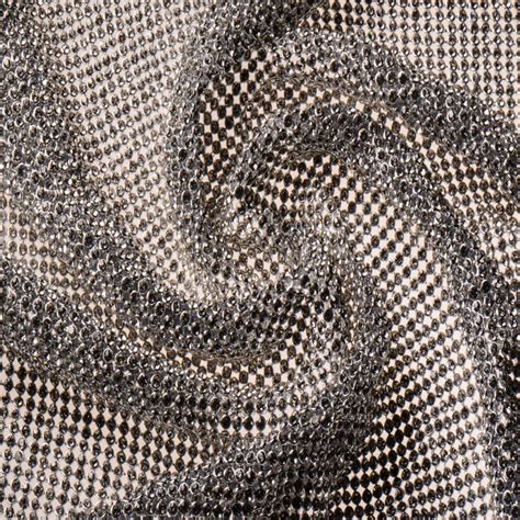 fabric and metal materials|fabric with metallic threads.